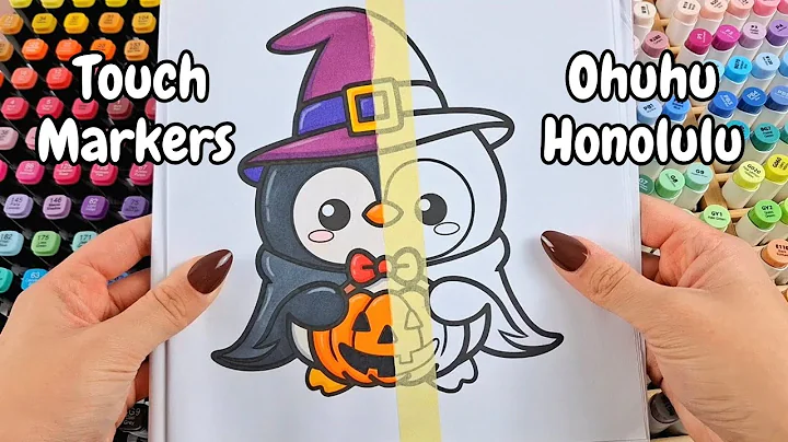 Touch VS Ohuhu Markers | Which is better? Halloween Edition🎃