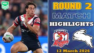NRL 2026 | Sydney Roosters vs South Sydney Rabbitohs | Full Game Highlights