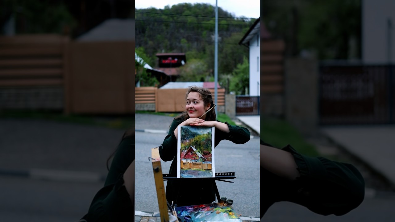 Мой первый «горный этюд» ♥️ 