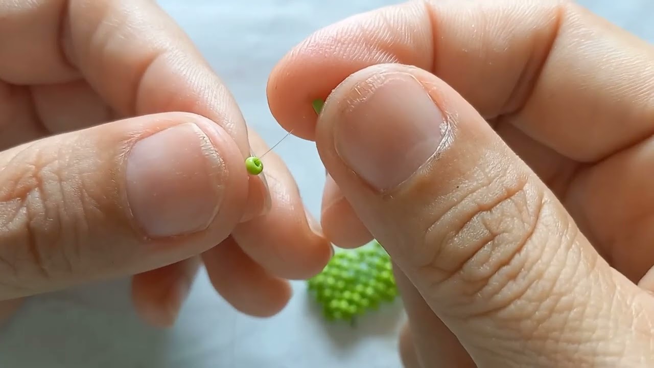 How to make monster yoda parts 1/2, micangas, keychan, beads