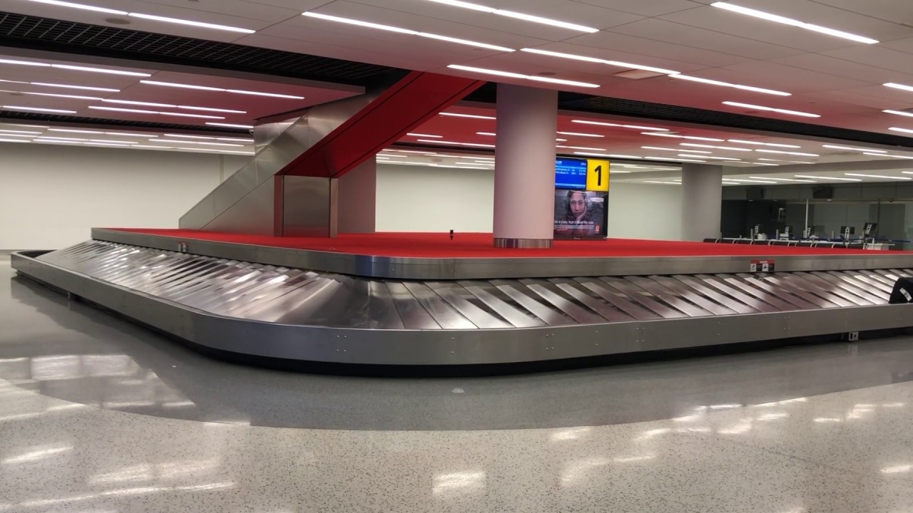 JFK Terminal 5 Baggage Claim 1 YouTube