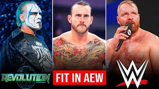 CM Punk Perfect fit AEW?| Jon Moxley/Dean Ambrose WWE comeback?| Details on Stings AEW debut match?