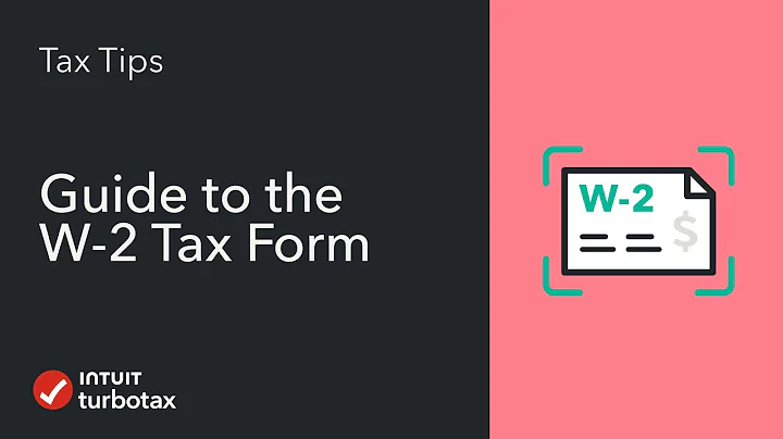 Guide to the W-2 Tax Form - Wages and Tax Statement - TurboTax Tax Tip Video