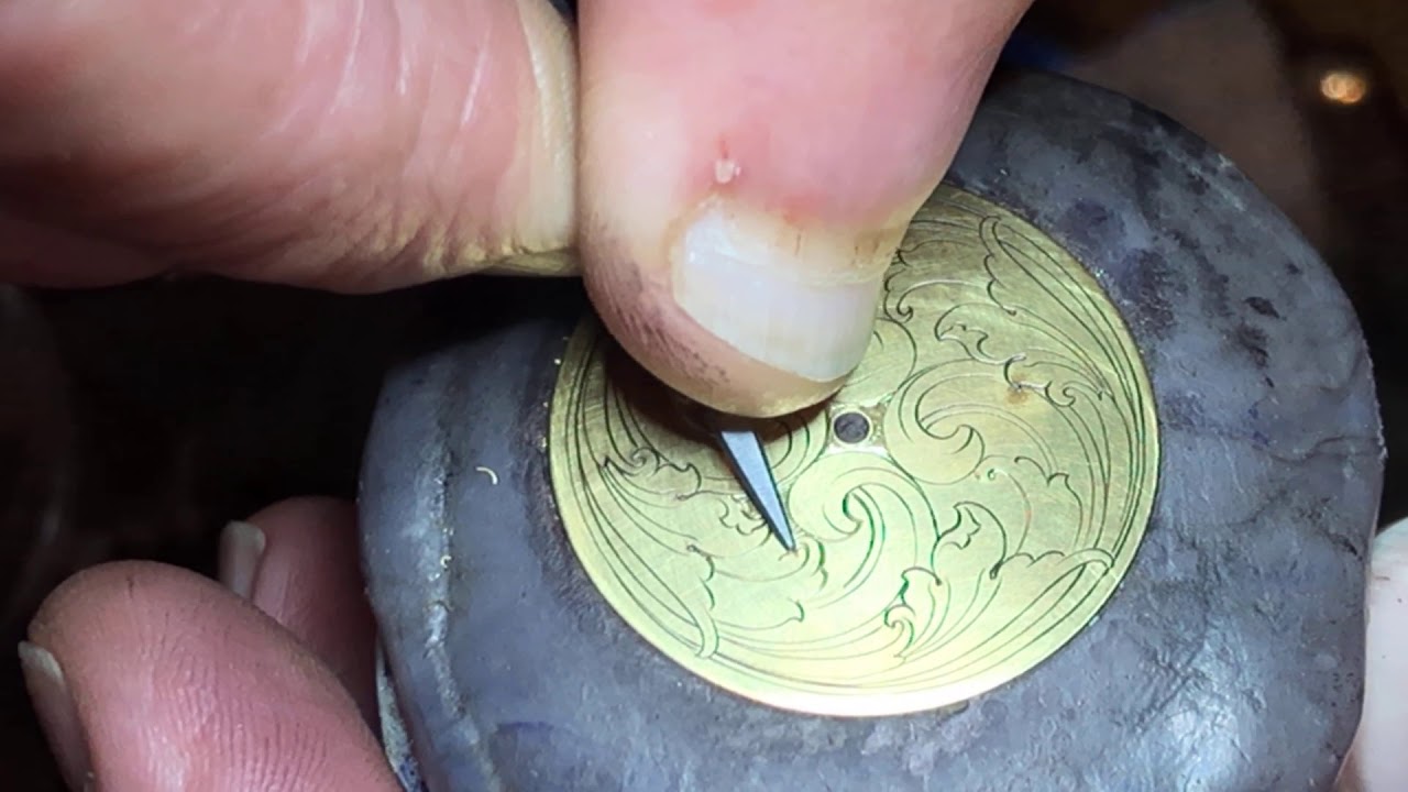 Watch Engraving Watch Dial. YouTube