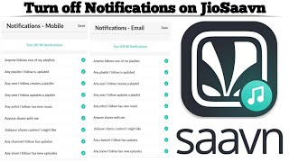 How to Turn Off Notifications on JioSaavn app | Disable JioSaavn Notifications | Techno Logic | 2021 screenshot 2