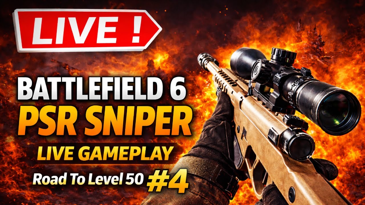 🔴 ROAD TO PSR LEVEL 50 #4 OP BATTLEFIELD 6 🇳🇱 🔥