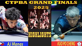 Highlights Aj Manas Vs Kuo Po Cheng Ctpba Pro Tour Grand Finals 2025