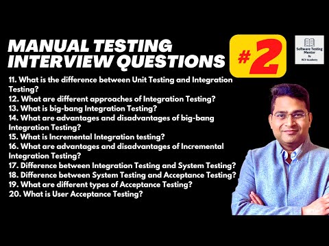 Manual Testing Interview