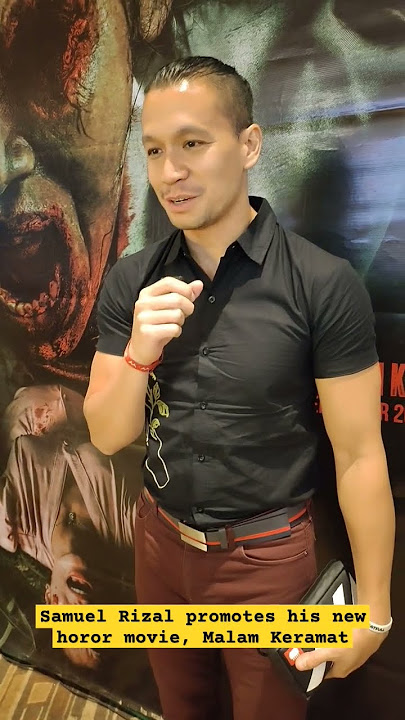 #samuelrizal promosiin film horor barunya #malamkeramat #aktorindonesia #gantengmaksimal