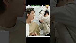 jimin kim bro gen-z ，he total gen-z vibes 🤣 #bts #shorts