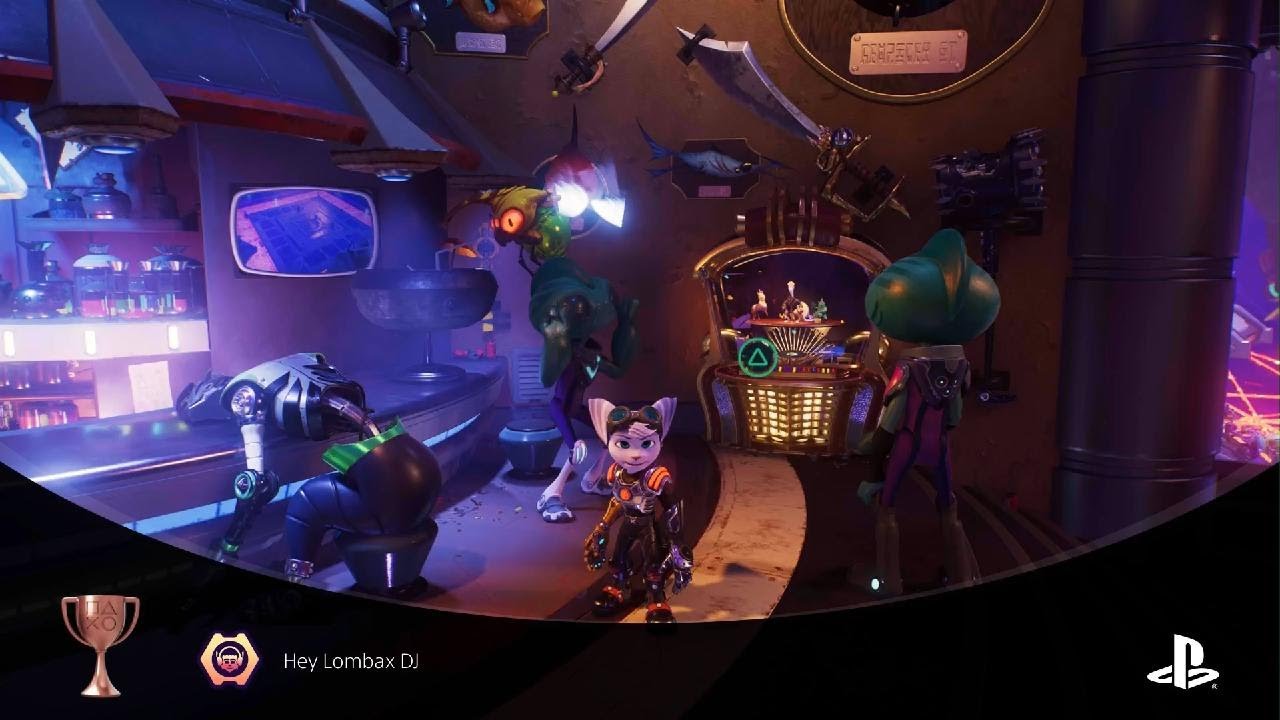 Ratchet & Clank: Rift Apart hey lombax dj