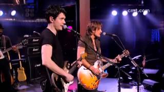 Video thumbnail of "John Mayer - Gravity ft. Keith Urban"