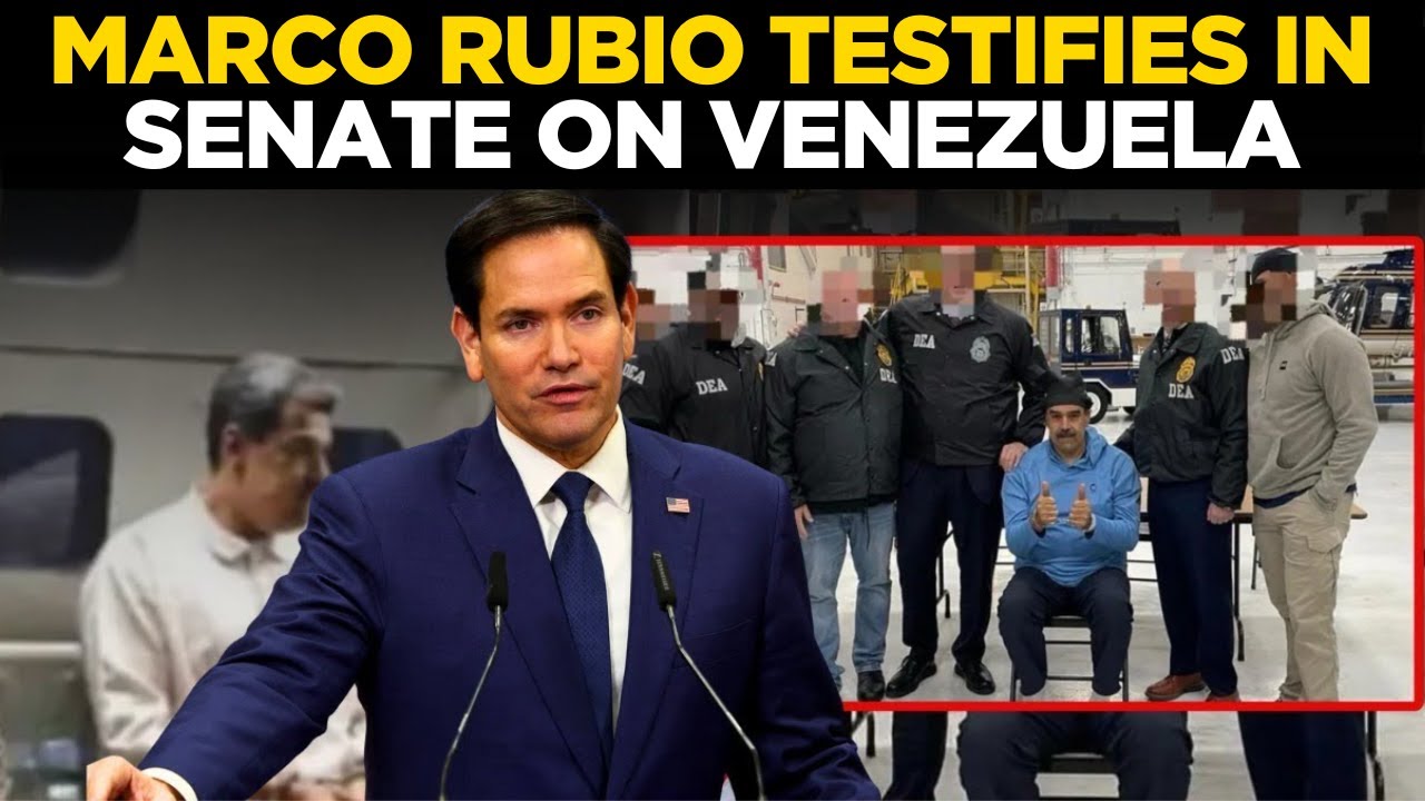 US News Live | Marco Rubio Testifies on Venezuela | US Congress ...