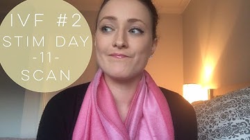 IVF #2 STIM DAY 11 | UNEXPECTED FOLLICLE SCAN... WHAT SHOULD WE DO?!