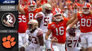 Florida State vs. Clemson Full Game | 2019 ACC Football