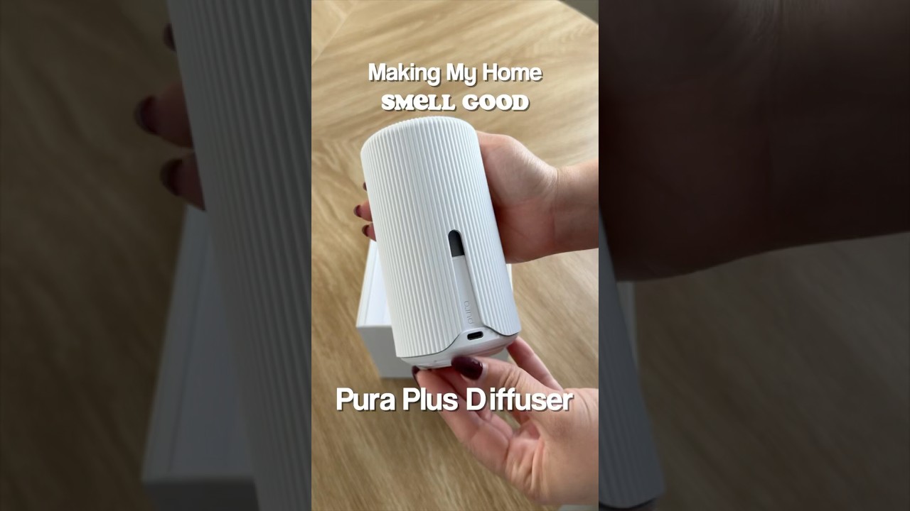 ASMR unboxing of the new Pura Plus diffuser