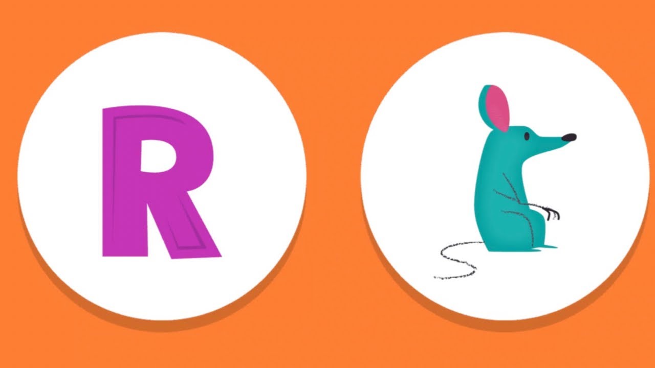 The letter R for kids - learning ABCs - Alphabet for pre-school - YouTube