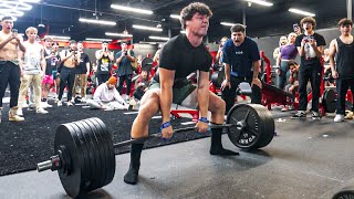 700 DEADLIFT AT ZOO CULTURE 2 OPENING | VILLAIN WINTER ARC
