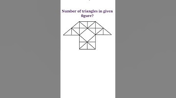 Counting figures triangle #shortfeed #shortsviral #countingfiguresreasoning #reasoningtricks