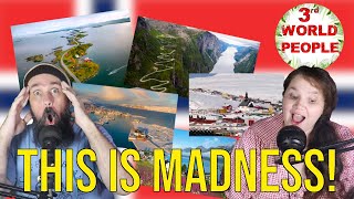 3rd WORLD PEOPLE DISCOVER MIND-BLOWING ROADS IN NORWAY | NORWAY REACTION