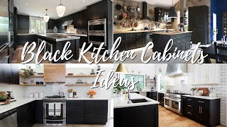 Famous Stylish Black Kitchen Cabinets Designs That Add Luxury and Sophistication to Any Kitchen Design Wealth