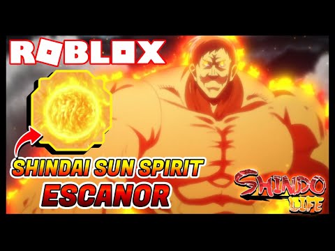 Nuevo SHINDAI SUN SPIRIT *ESCANOR* Confirmado en Shindo Life Roblox