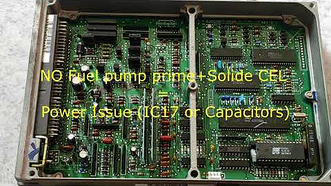 Honda OBD1 P06 P28 P30 P72 ECU Solid CEL Troubleshooting