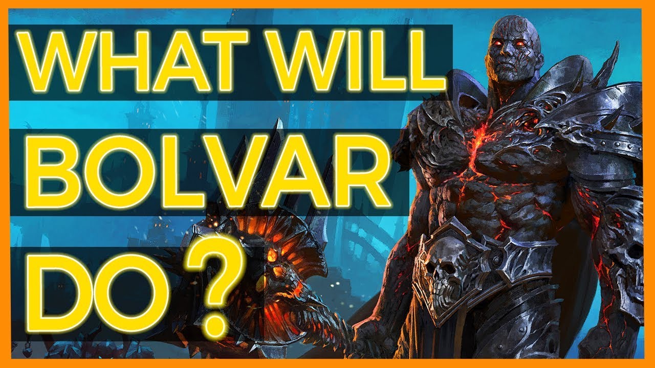 The Role of Bolvar In Shadowlands   WoW Lore