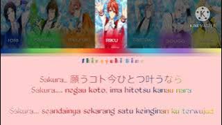 【IDOLiSH7】SAKURA MESSAGE (COLOR CODED LYRICS - KAN/ROM/SUB INDO)
