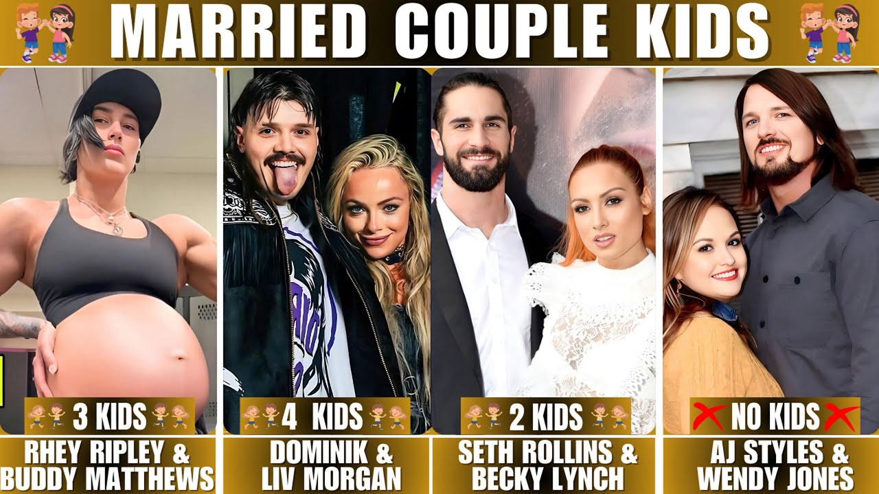 WWE Married Couple And Their Kids In 2026 | wrestlinginc