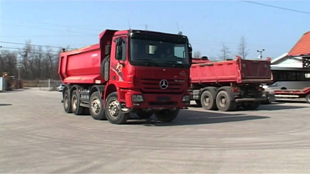 Mercedes Benz Actros (4141) 4 axis YouTube