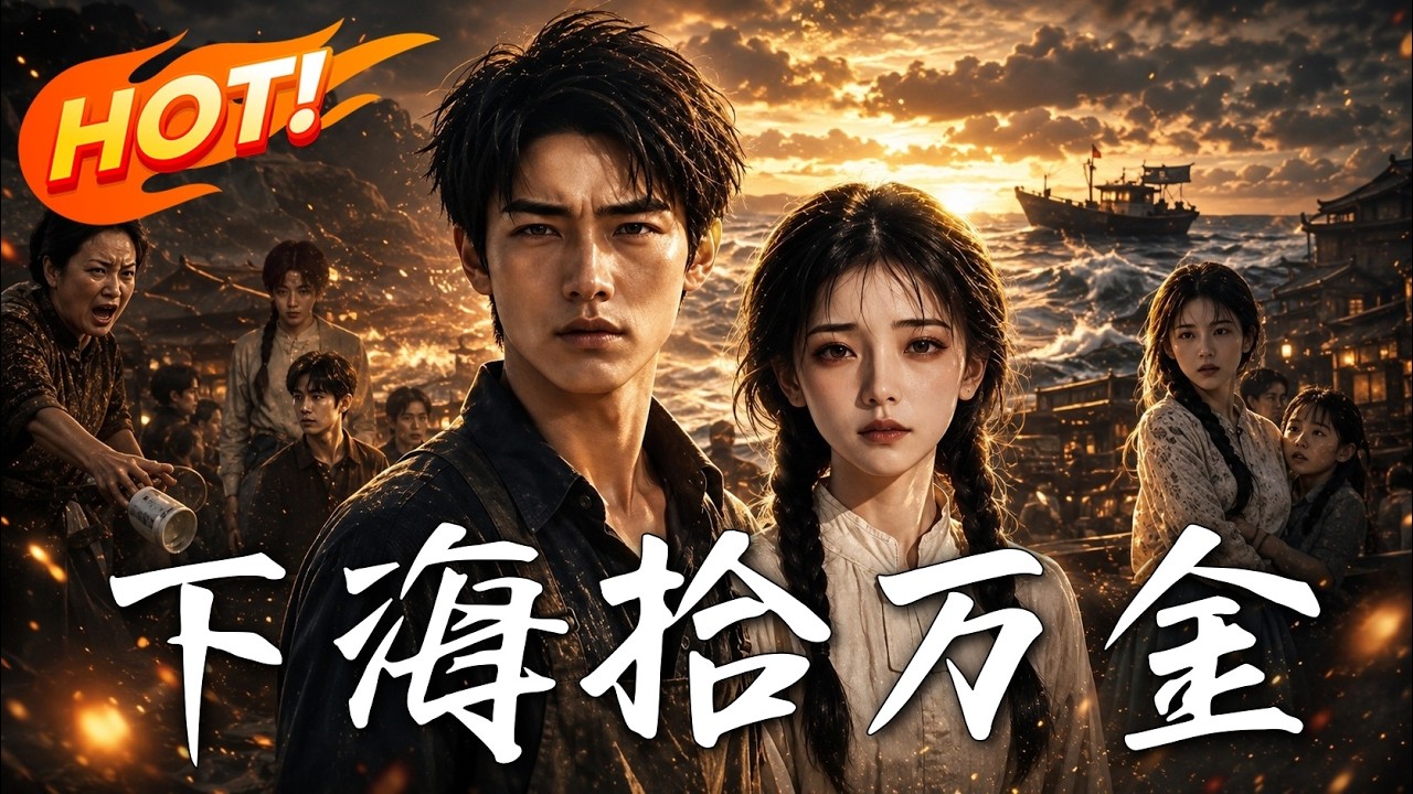 🔥重生覺醒神級趕海系統，開局怒甩拜金女！靠撿漏龍涎香暴富，看窮小子如何打臉資本，逆襲千億遠洋大亨！《下海拾萬金》#盛世短劇#短劇#AI短劇#逆襲#漫劇