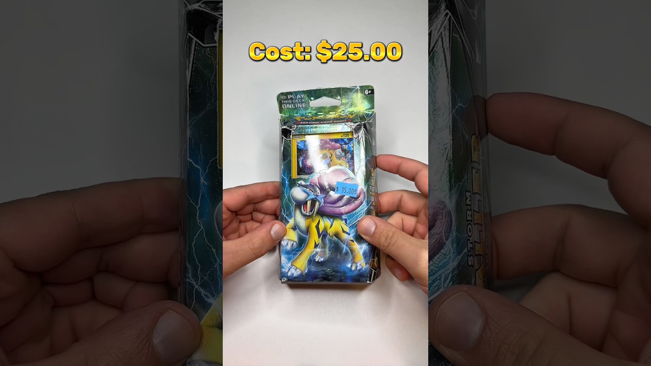 Raikou Pokemon Card Opening