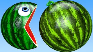 Toys video Learn Colour || watermelon and Pacman farm Bunny mold || Toys video Learn Colour