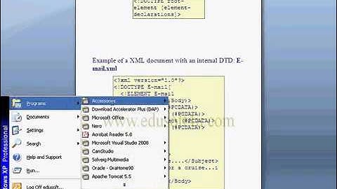 XML in Telugu   XML Validations and DTD (nowtelugu.com)