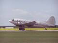 C-46 commando taking off in Gimli