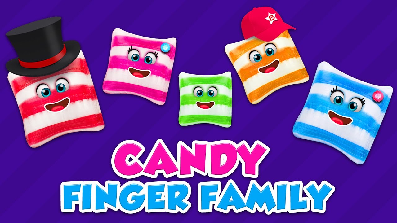 Candy Finger Family Song Top 10 Finger Family Songs Daddy Finger