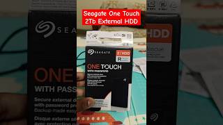 Seagate One Touch 2Tb External HDD #seagate #hdd #externalharddrive #externalharddisk