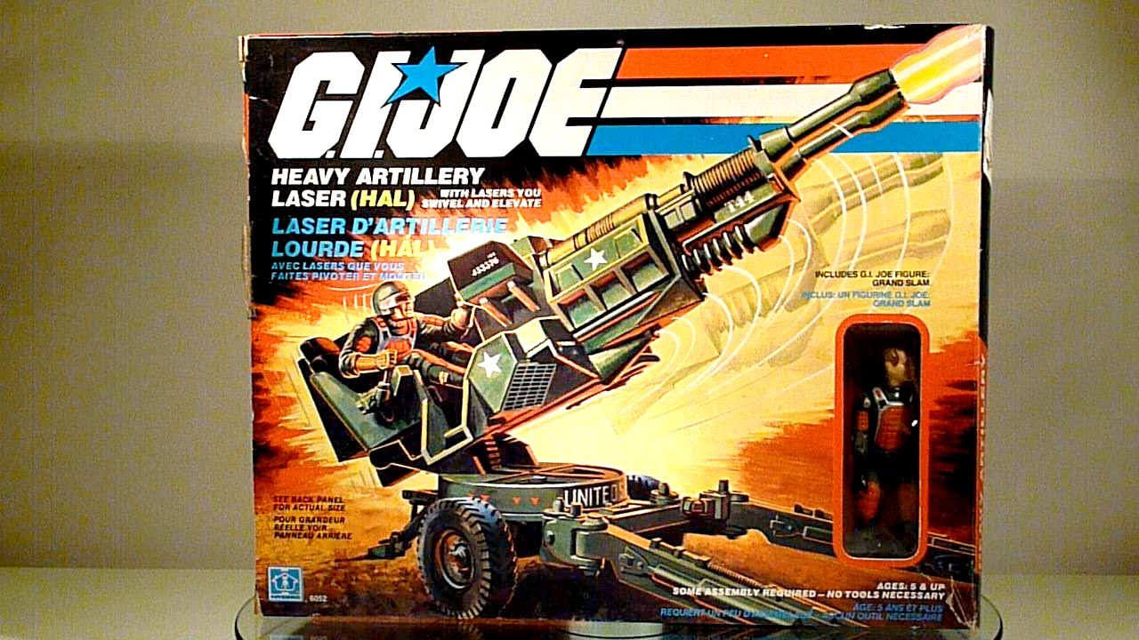 1982 HAL & Grand Slam (Heavy Artillery Laser) G.I. Joe
