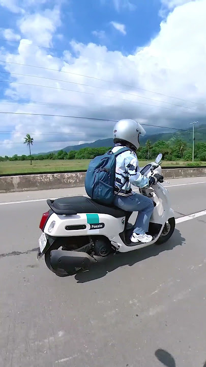 Fazzio on the way to Dingalan #shorts #youtubeshorts  #yamaha #fazzio #ladyrider #motorcycle #scooty