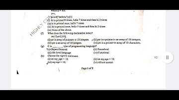 PPS PYQ 2023 Question Paper, Code-100104 || B-Tech || Semester Exam || Bihar Engineering University