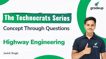 #ESE2021 Concept Through Questions of Highway Engineering  || By Joshit Singh