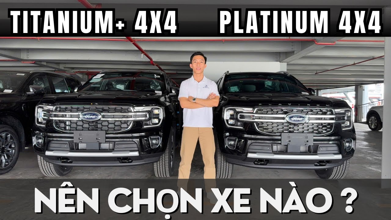 FORD EVEREST 2025| TITANIUM+ 4x4 HAY PLATINUM 4x4 - SUV 7 CHỖ CAO CẤP