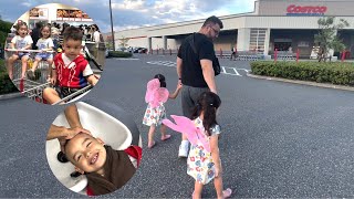 Vlog Gêmeas Criativas, Costco E Transformação Do Logan