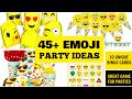 45+ Awesome Emoji Party Ideas & Supplies!