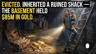 Evicted by Her Own Parents, Single Mom Inherited a Ruined Shack — The Basement Held $85M in Gold