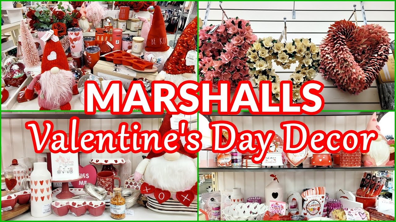 MARSHALLS VALENTINE'S DAY 2022 SHOP WITH ME! VALENTINE DECOR AND GIFT