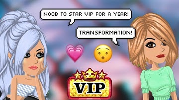 STAR VIP FOR A YEAR || NOOB TO VIP TRANSFORMATION