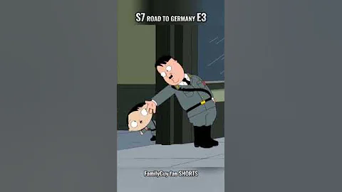 Stewie meets Hitler... #FamilyGuy #shorts