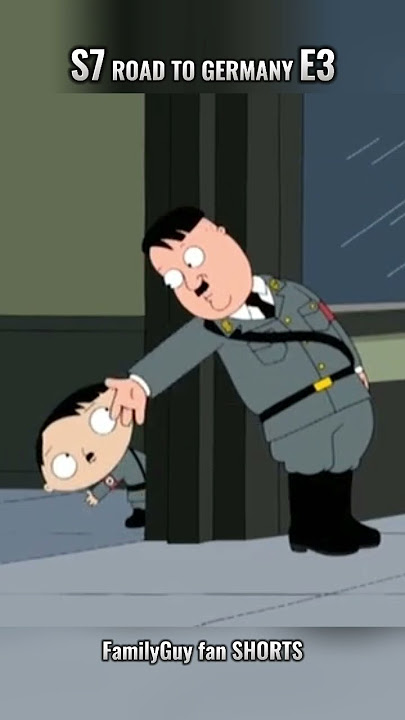 Stewie meets Hitler... #FamilyGuy #shorts